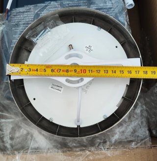 Placa LED 12W Aluminio 3 UNIDADES