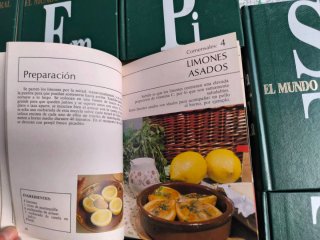 Colección de libros El mundo de la cocina
