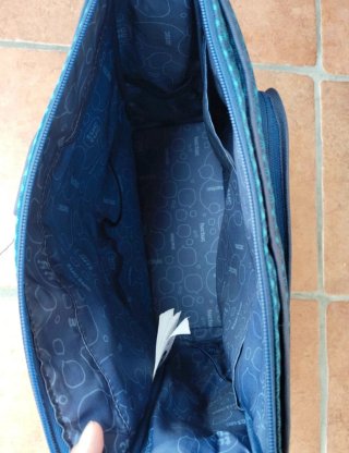 Bolso Tuc Tuc bebé peces azul