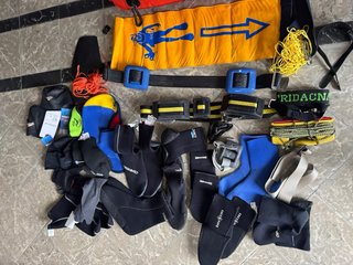 Equipo Pesca Submarina, Apnea y Buceo