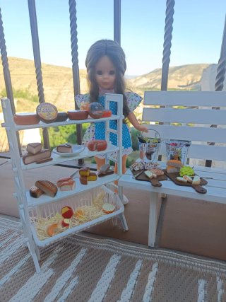 Queso para  casa de muñecas o dioramas