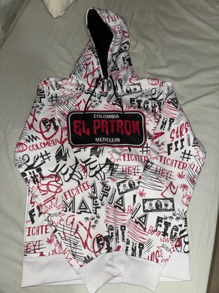 Sudadera con estampado El Patrón Talla S