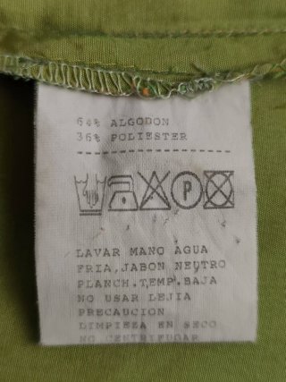Camisa verde lima,Caramelo