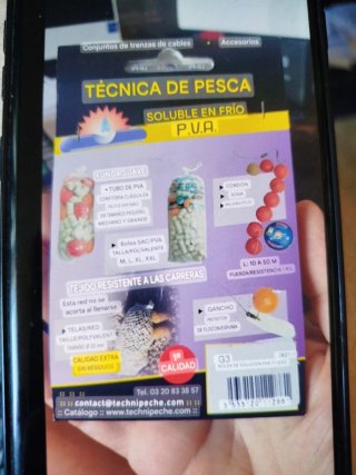 Bolsas de cebo TECHNIPÊCHE, Cebo pesca