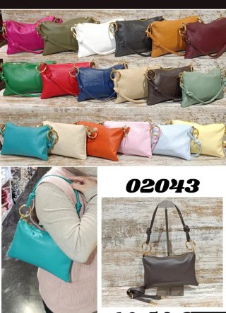 Bolsos elegantes de piel