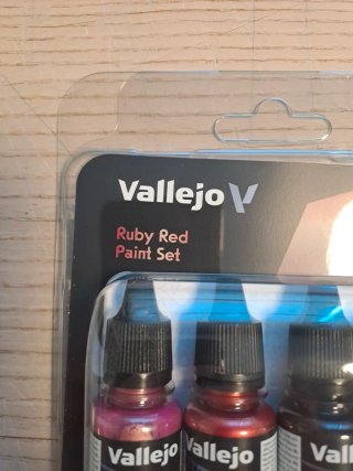 Vallejo Set Pintura Ruby Red True Metallic