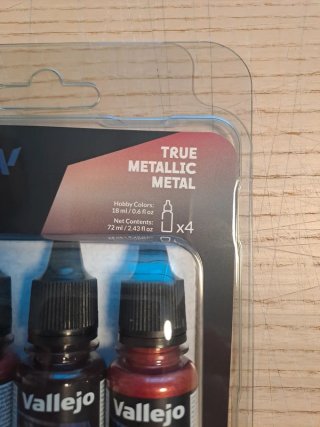 Vallejo Set Pintura Ruby Red True Metallic