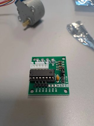 Dos Motores Paso a Paso 5V con Placa control