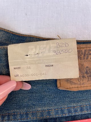 Gonna jeans vintage Rifle anni 70/80 - nuova