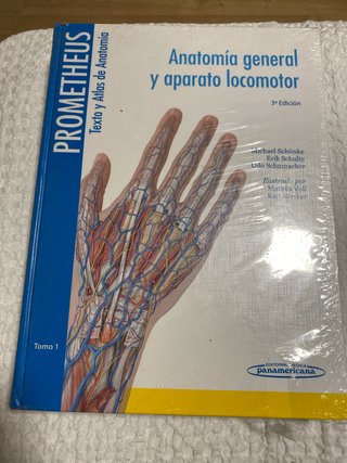 Prometheus texto y atlas de anatomía.