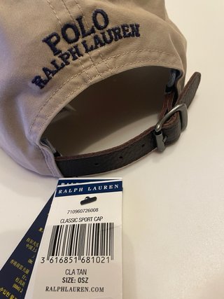 Gorra Polo Ralph Lauren Beige