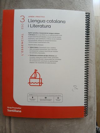 Quaderno Llengua catalana i Literatura 3 ESO Co...