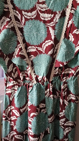 Vestido estampado floral