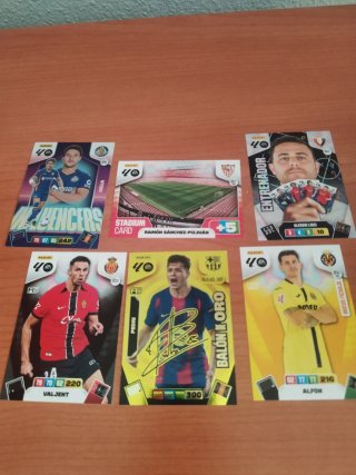Cromos La Liga Adrenalyn Panini (Varios)