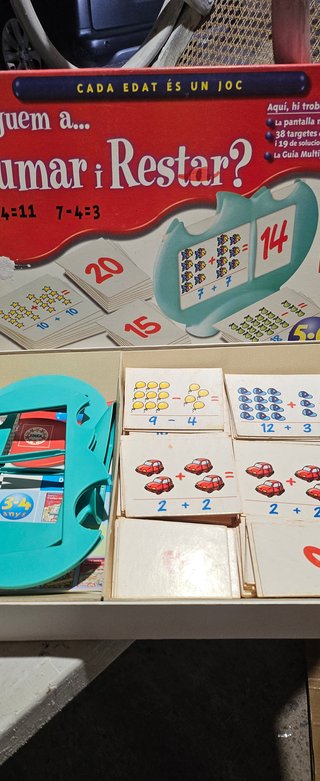 Juego de mesa Sumar y Restar