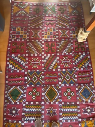 Alfombra Marroquí tejida a  mano