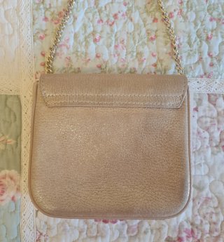 Bolso fiesta Tous dorado claro