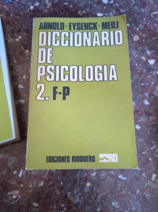 Diccionario de psicología