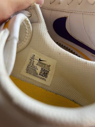Originales Blancas Morado Talla 40