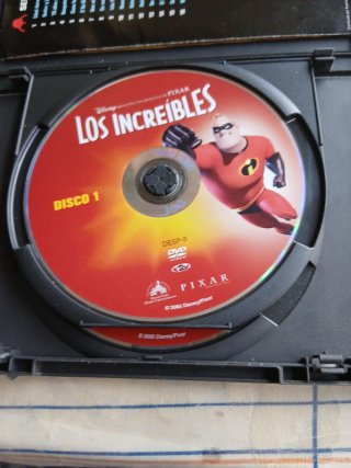 Los Increíbles DVd