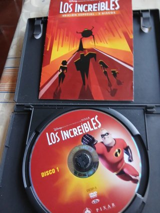 Los Increíbles DVd