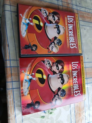 Los Increíbles DVd