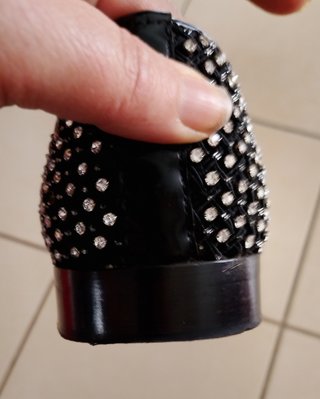 Mocassini Sergio Rossi strass n.37