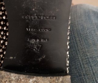 Mocassini Sergio Rossi strass n.37