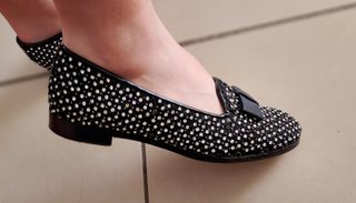 Mocassini Sergio Rossi strass n.37