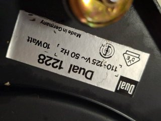 Tocadiscos Dual 1228 para proyecto o piezas