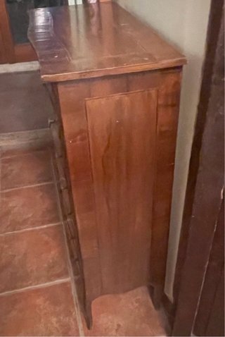 Settimanale antico in legno massello