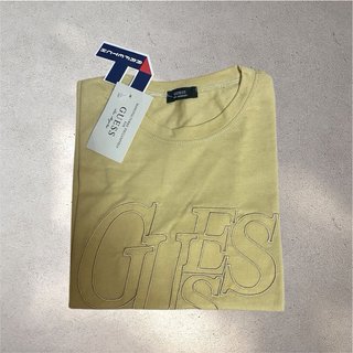 Camiseta manga corta color mostaza