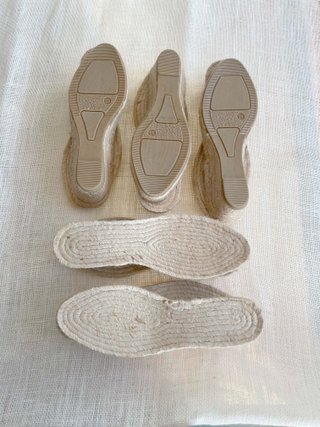 Suelas Yute Alpargatas Talla 39
