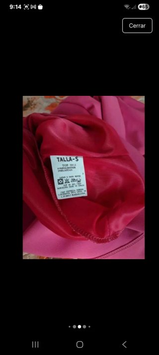 Conjunto Blusa y Pantalón Ancho Talla S,nuevos