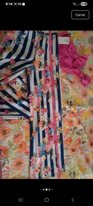 Conjunto Blusa y Pantalón Ancho Talla S,nuevos