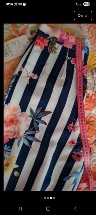 Conjunto Blusa y Pantalón Ancho Talla S,nuevos