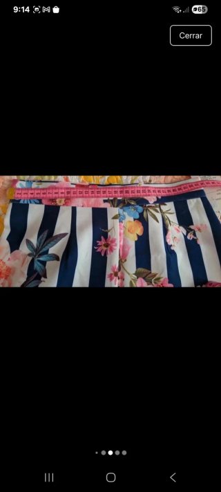 Conjunto Blusa y Pantalón Ancho Talla S,nuevos