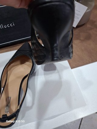Scarpe Bellucci slingback tacco basso 39