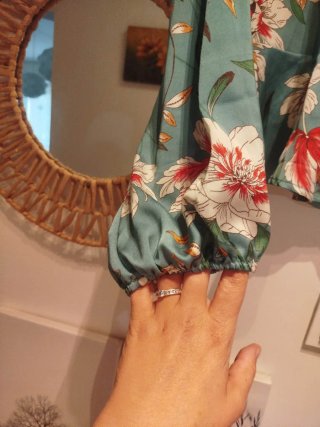 Blusa kimono floral Primark talla S