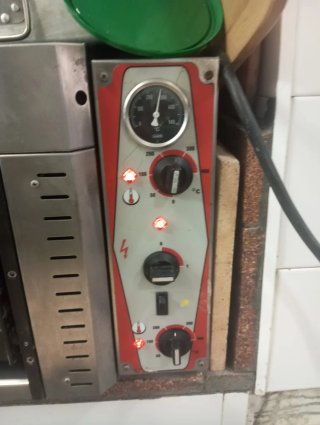 Horno de pizzas OEM trifásico 4pizzas de 30cm