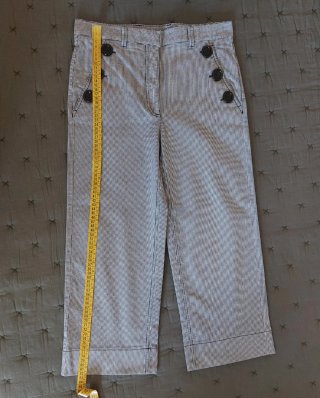 Pantalón Alba Conde rayas