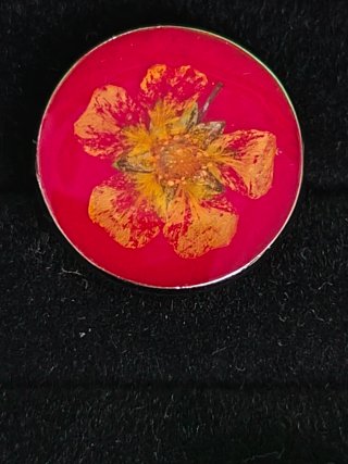 Lote Anillos Artesanales Acero Inoxidable Flores