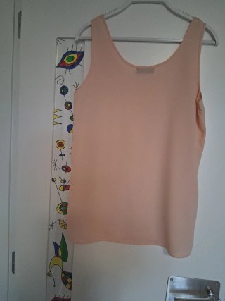 Top SOPHYLINE adornos plateados rosa Talla S-M