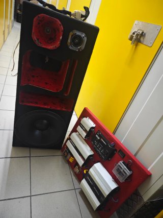 Cajón 4 vías + bandeja etapas + batería