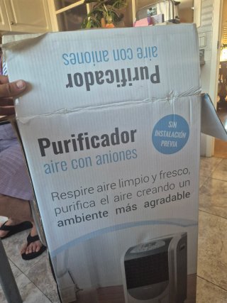 Purificador de aire Newteck con aniones