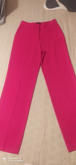 Pantalón de vestir Zara rosa talla XS