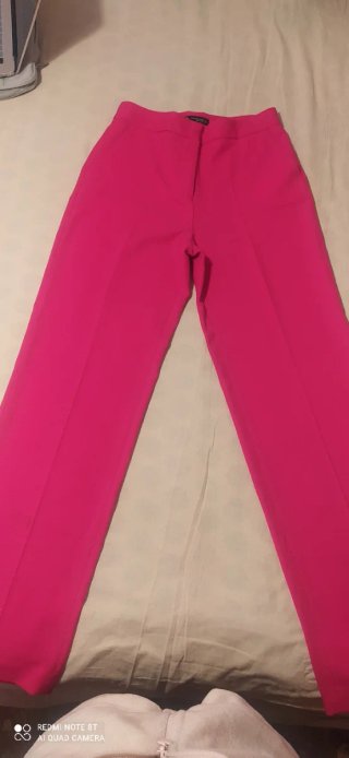 Pantalón de vestir Zara rosa talla XS