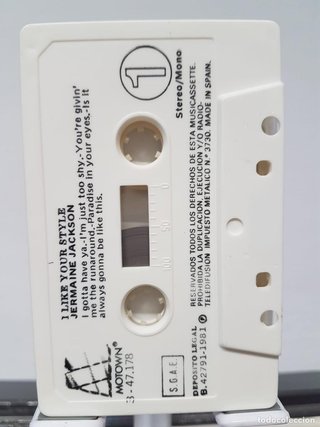 Jermaine Jackson - I Like Your Style (Cassette)