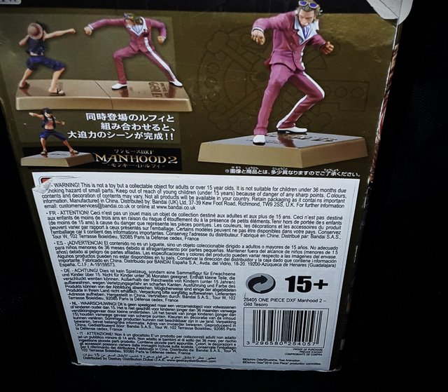 Figura One Piece DXF Gild Tesoro Manhood 2