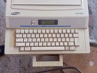 Máquina de escribir Samsung SQ-3000